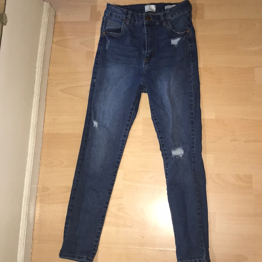 Cotton On High Wasted Skinny Jeans